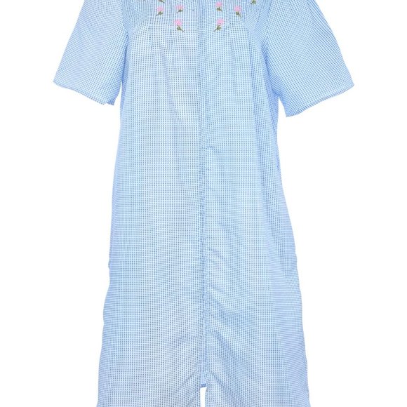 House Dresses for Women with Pockets - Lightweight Breathable Short Sleeve Comfy - Picture 2 of 4